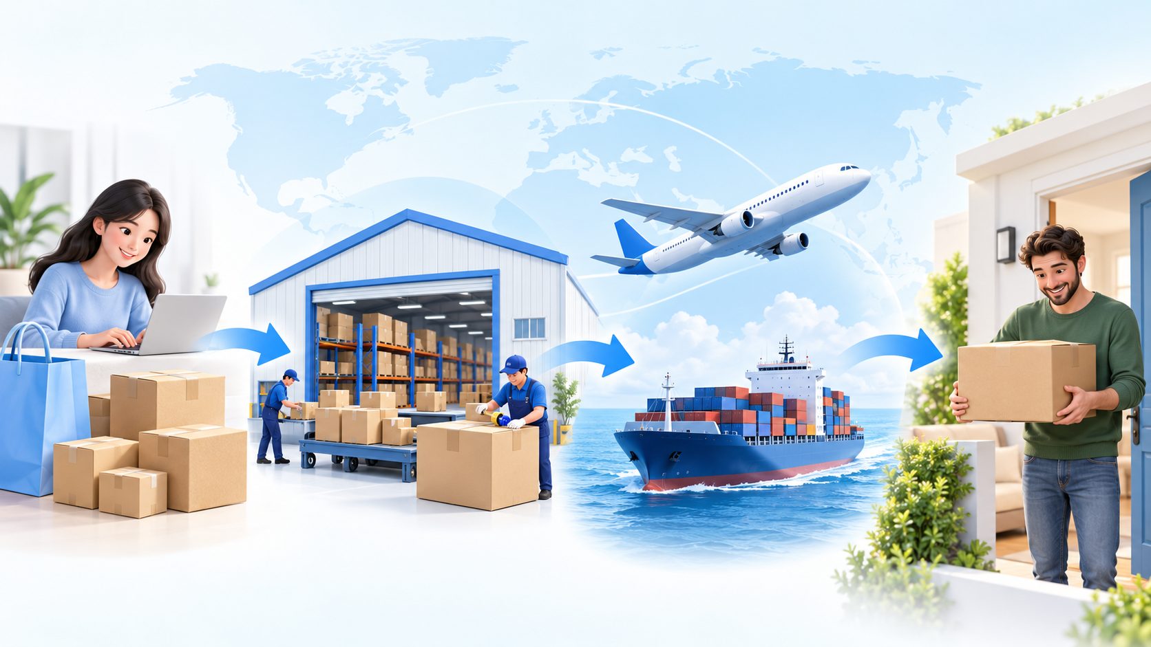 ShipVida: Complete Package Forwarding Guide: From China Warehouse Address to Delivery