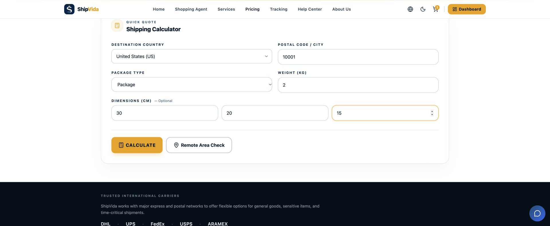 How to Check Shipping Rates and Track Your Parcel: A ShipVida Step-by-Step Guide